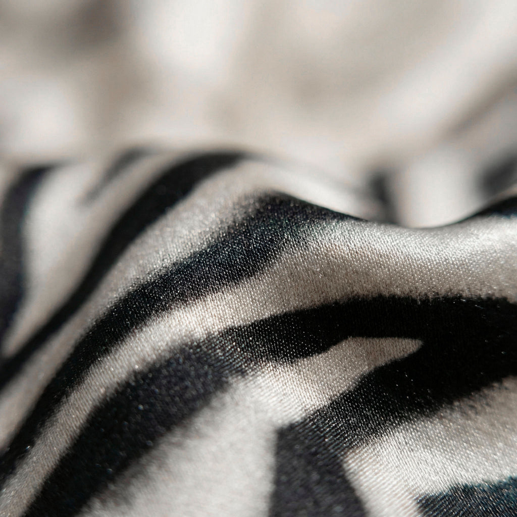 Foulard in Seta Animalier – Stampa Zebra