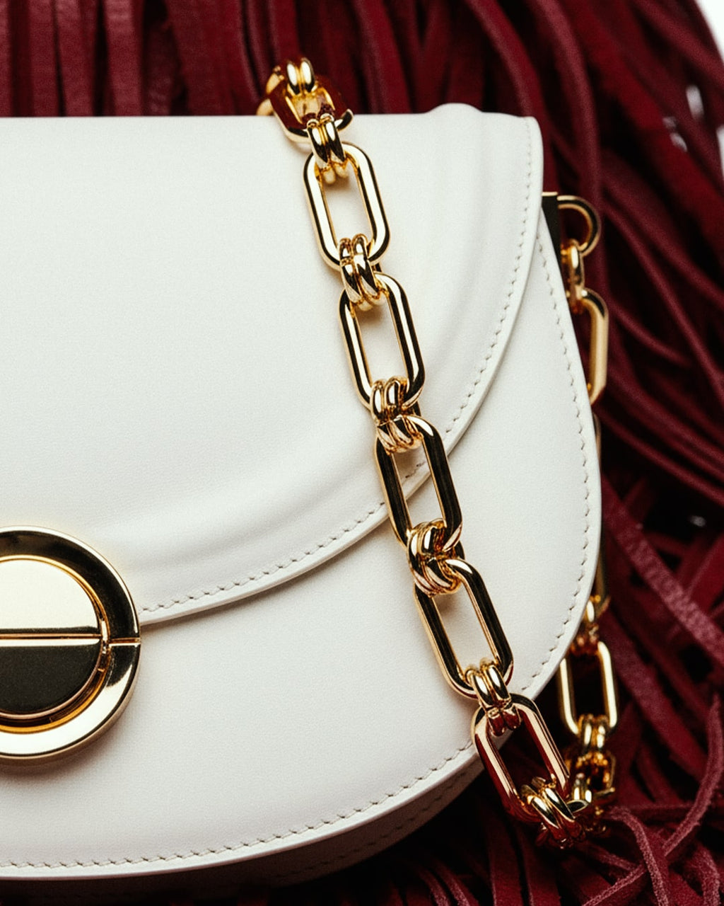 TECLA | Borsa in pelle | Bianca