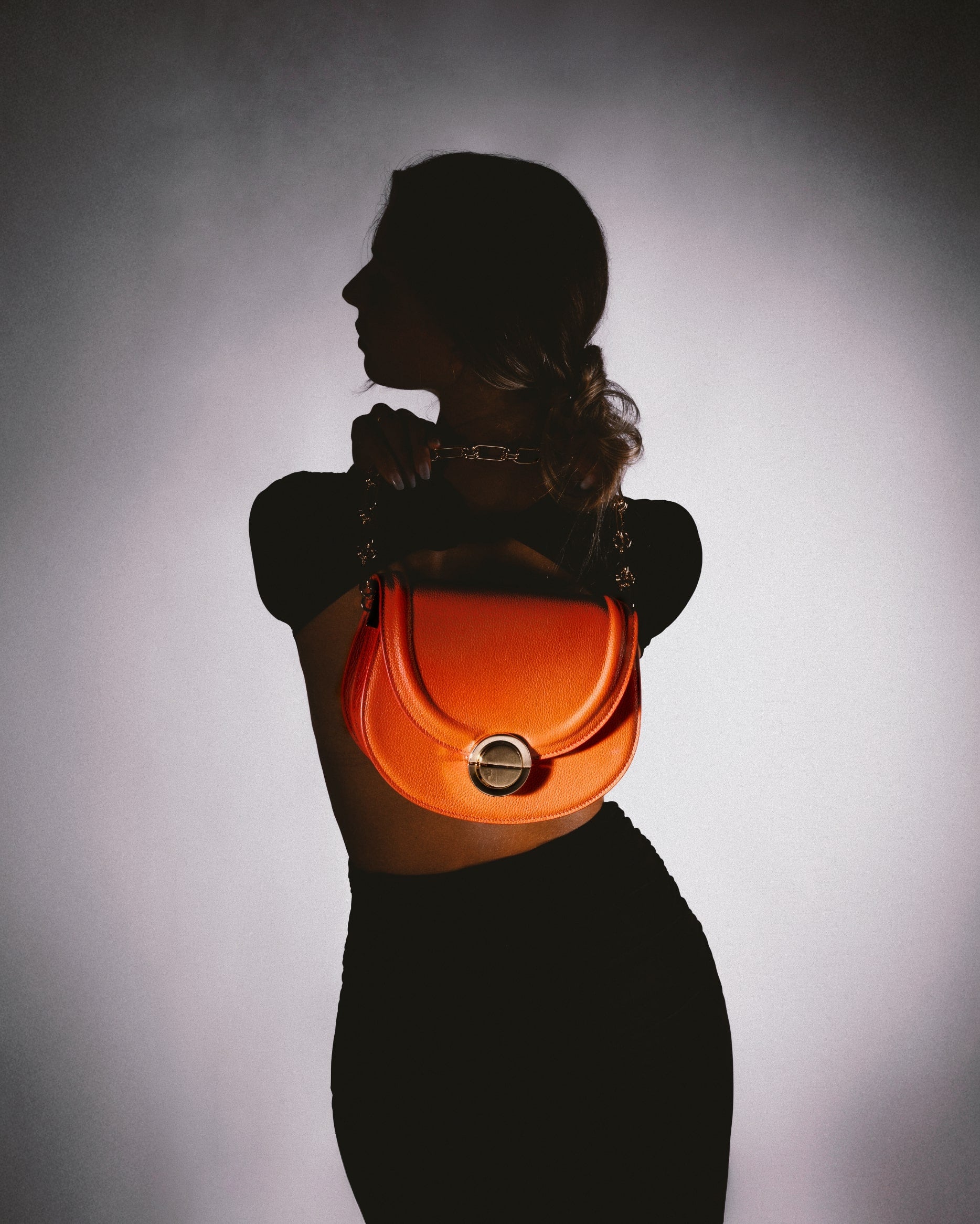 TECLA | Borsa in pelle | Terracotta