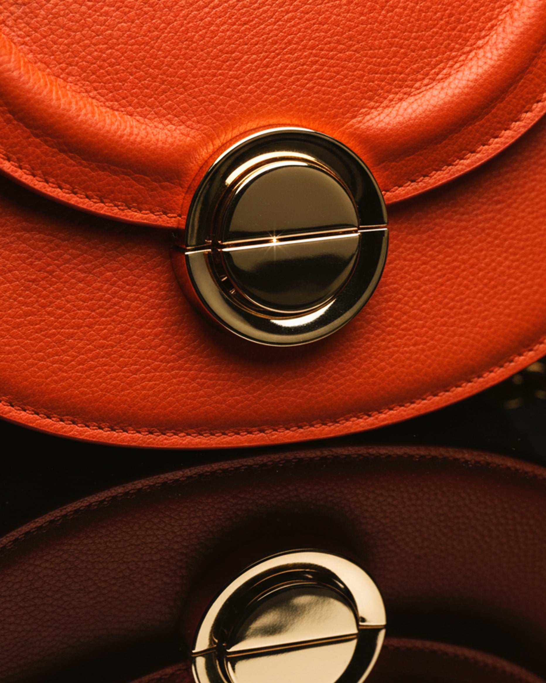 TECLA | Borsa in pelle | Terracotta