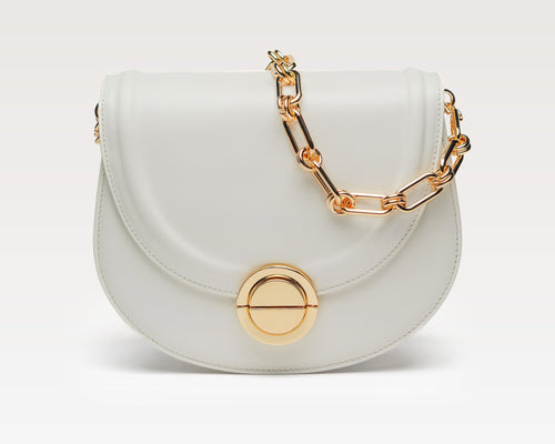 TECLA | Borsa in pelle | Bianca