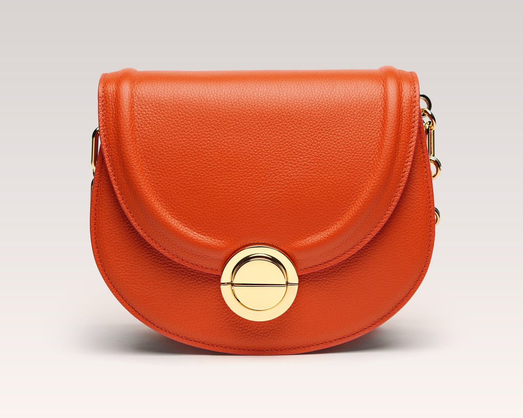 TECLA | Borsa in pelle | Terracotta