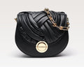 ODYSSEY | Woven leather bag | Black